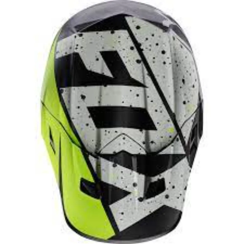 Casco para Hombre FOX V2 NIRV HELMET, ECE GRY/YLW