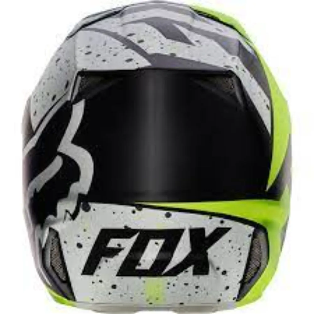 Casco para Hombre FOX V2 NIRV HELMET, ECE GRY/YLW