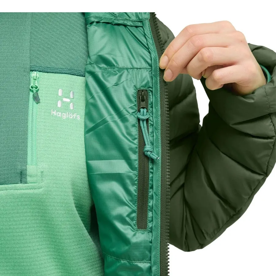  Chaquetas Haglofs ROC Flash Down Hood