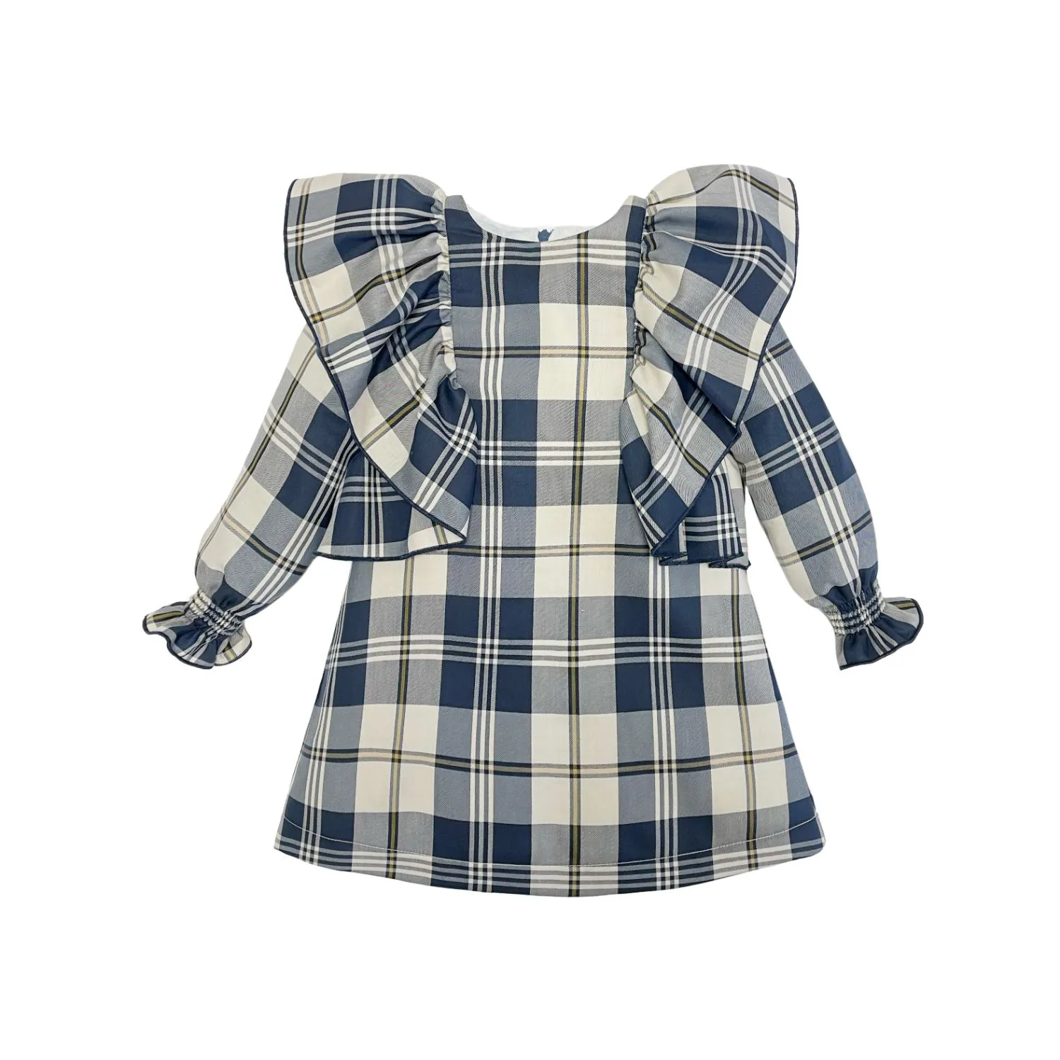 Checked dress Marine collection by Eve Children.