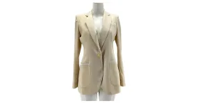 Chloé CHLOE Chaquetas T.ÉL 38 Lana Beige 