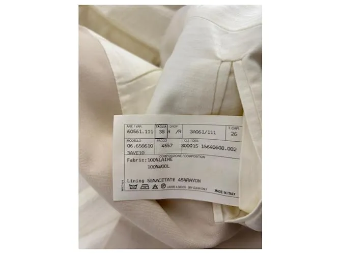 Chloé CHLOE Chaquetas T.ÉL 38 Lana Beige 