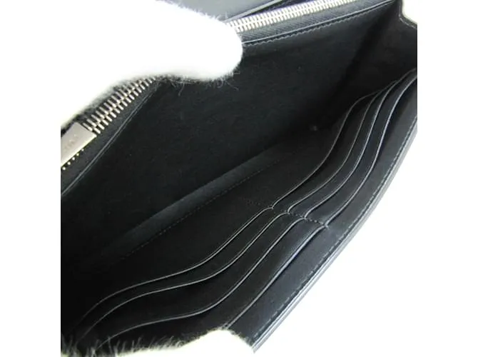 Céline Billetera bi-fold grande Celine Trotter Negro 