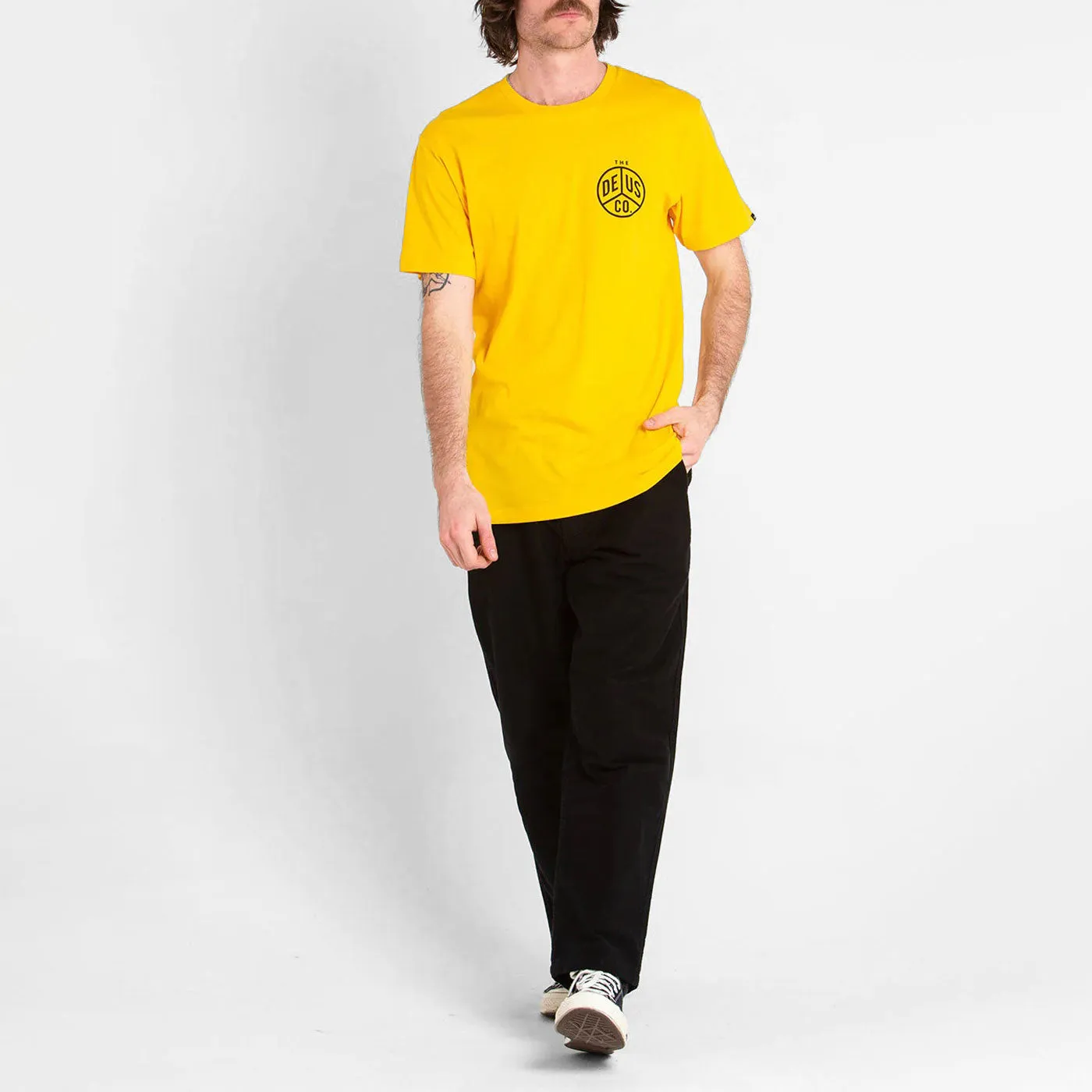 Deus Ex Machina Dice T-Shirt Spectra Yellow