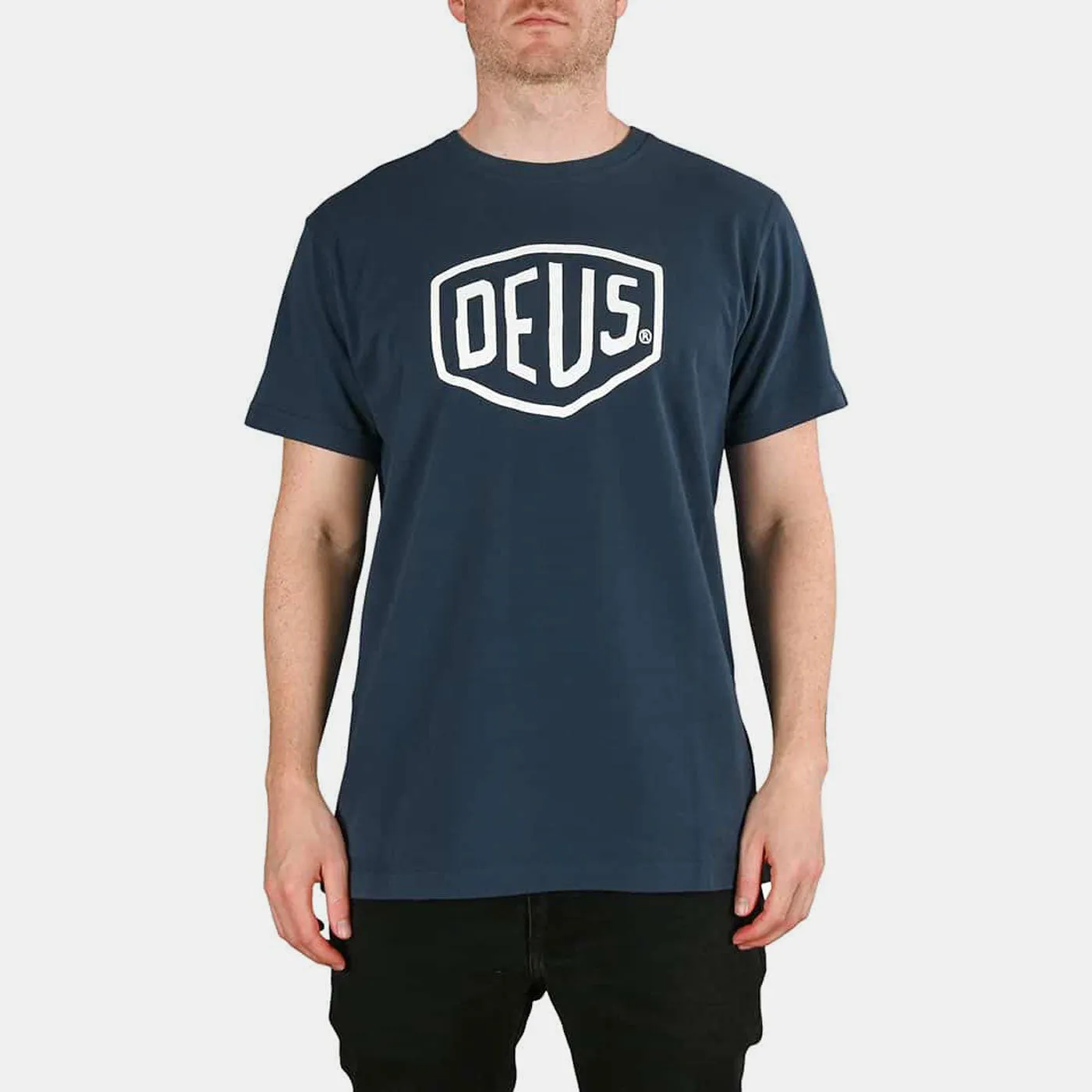 Deus Ex Machina T-Shirt Shield Navy