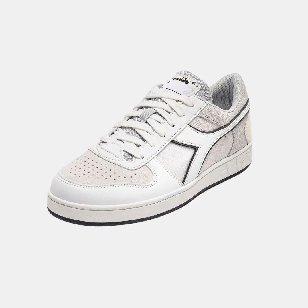 Diadora Magic Basket Low Tech White Glacier Grey