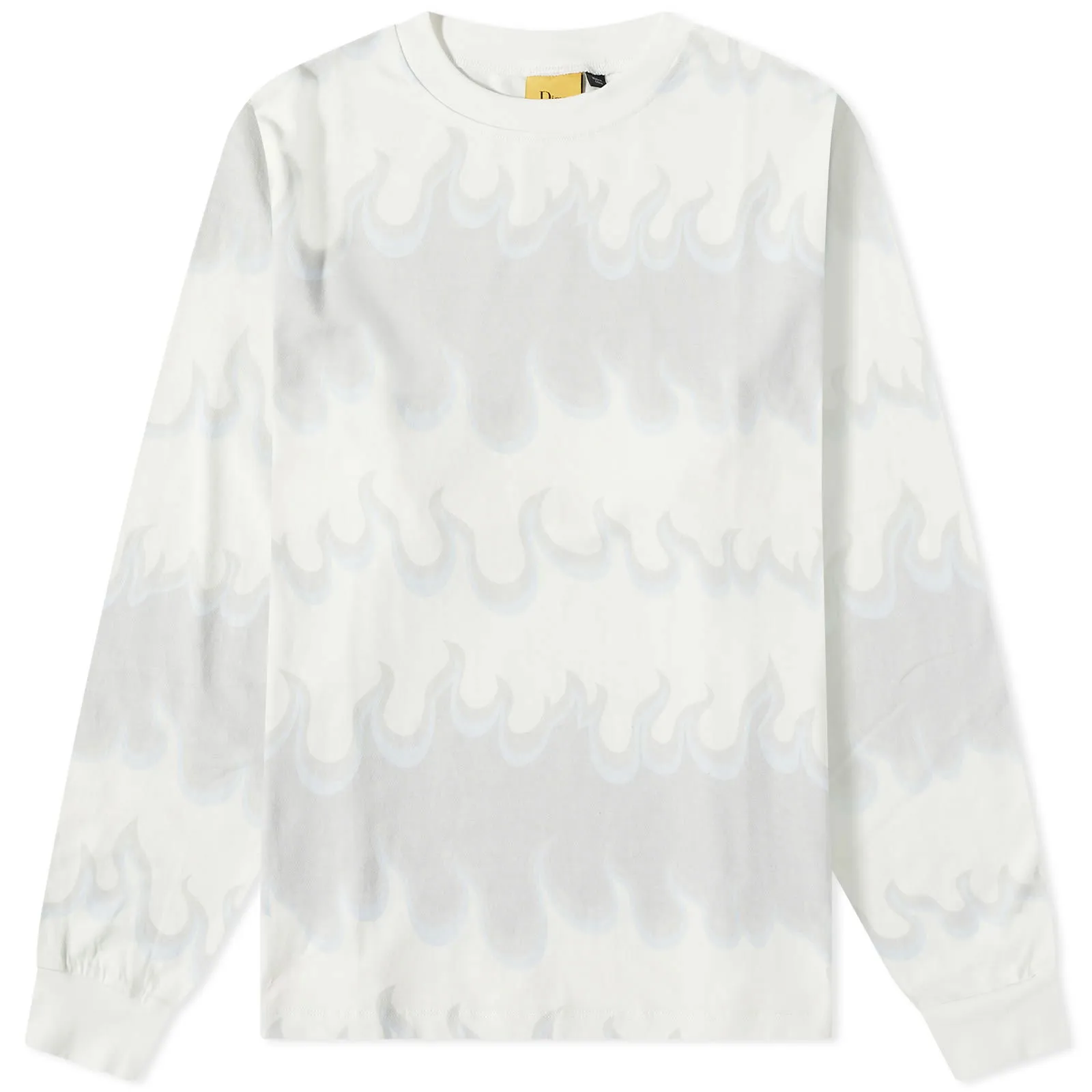 Dime Space Flame LS Shirt White