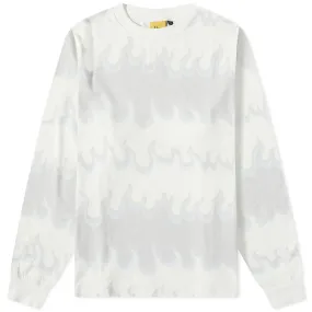 Dime Space Flame LS Shirt White