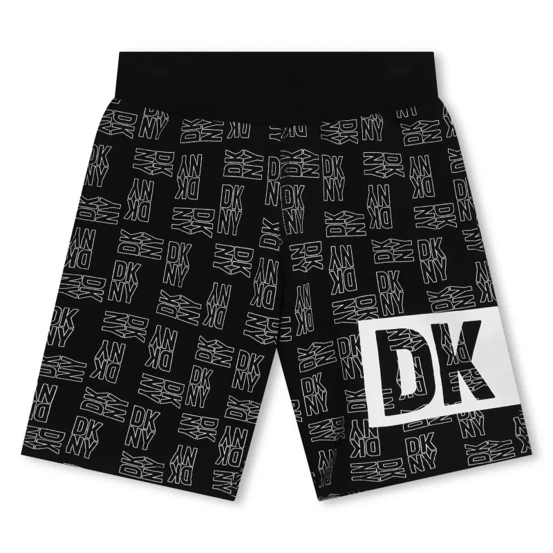 DKNY Bermudas de muletón estampadas