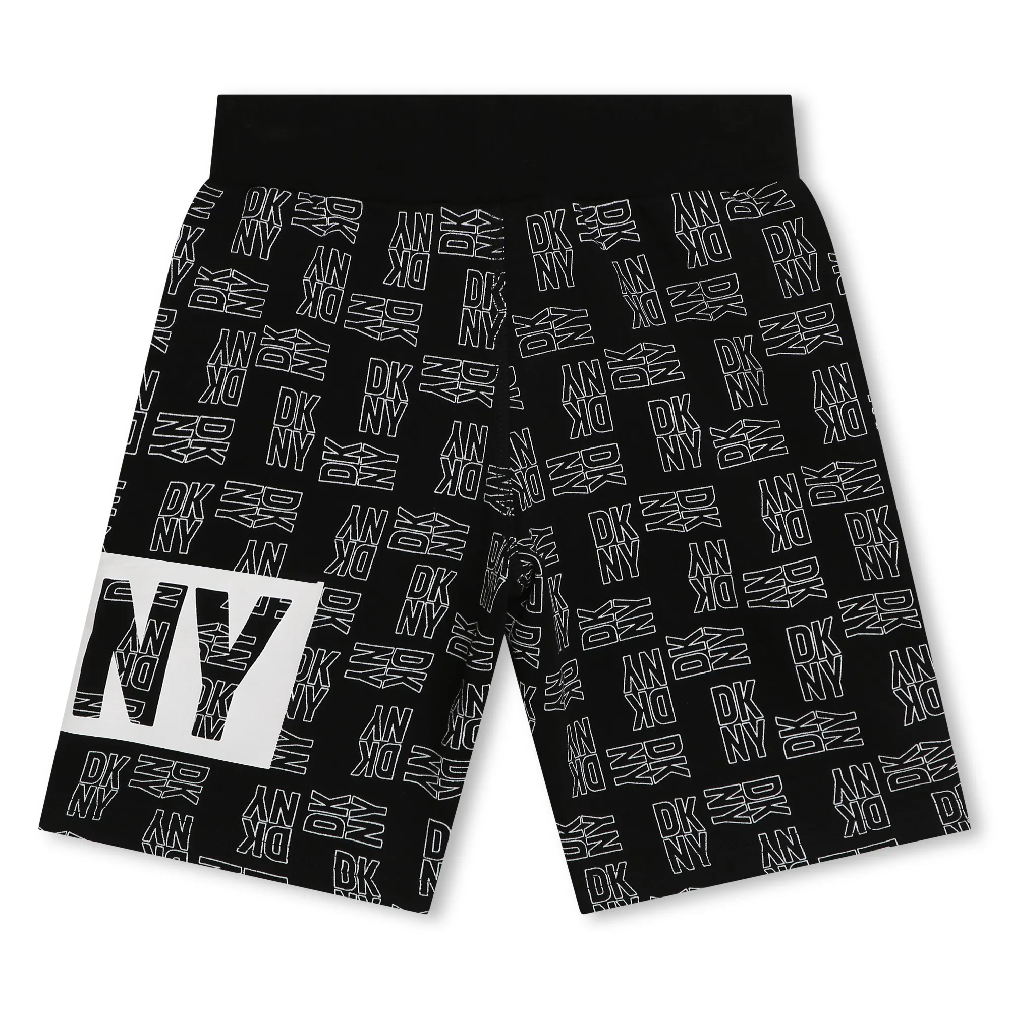 DKNY Bermudas de muletón estampadas