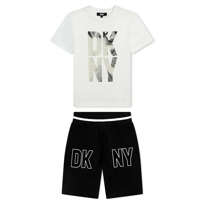 DKNY Conjunto camiseta y bermudas