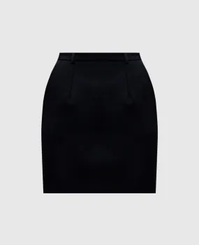 Dolce&Gabbana Black skirt made of wool