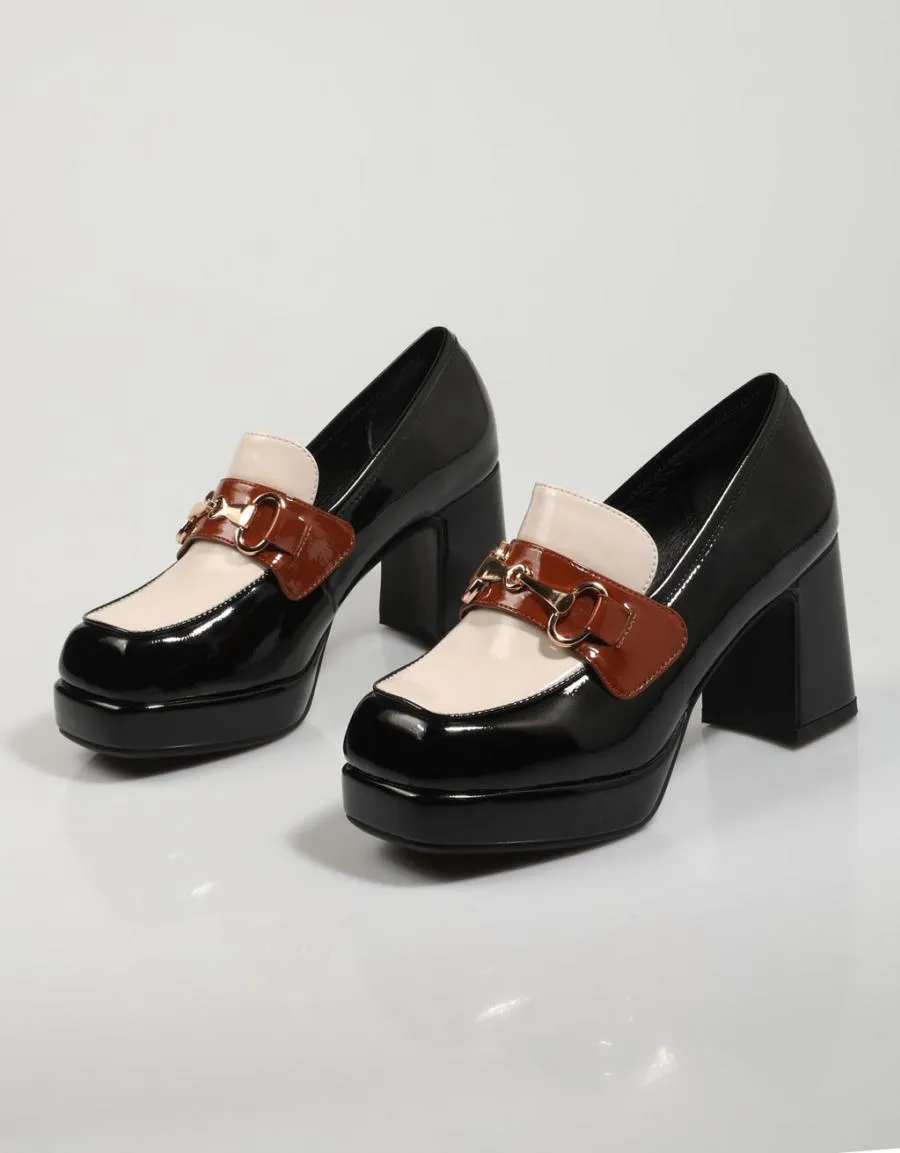  dress shoes NOA HARMON 9107 Bonnie en Black 81085