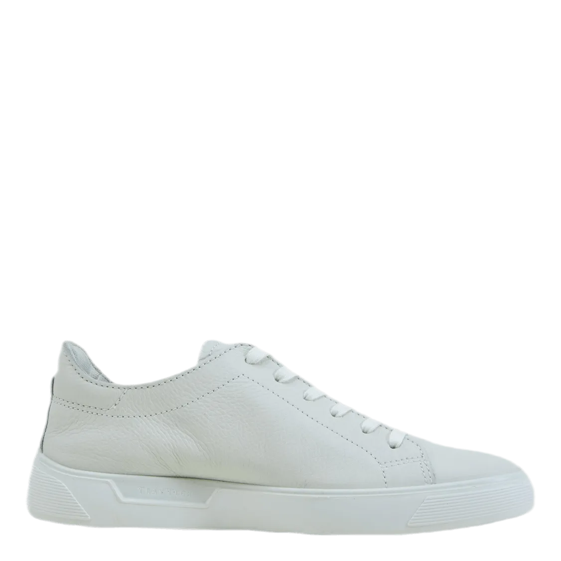 Ecco Street Tray Laced Shoes White