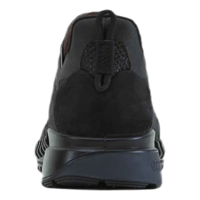 Ecco Zipflex Low Tex Black