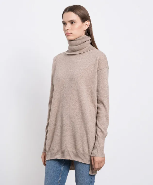 Enrico Mandelli Beige cashmere sweater