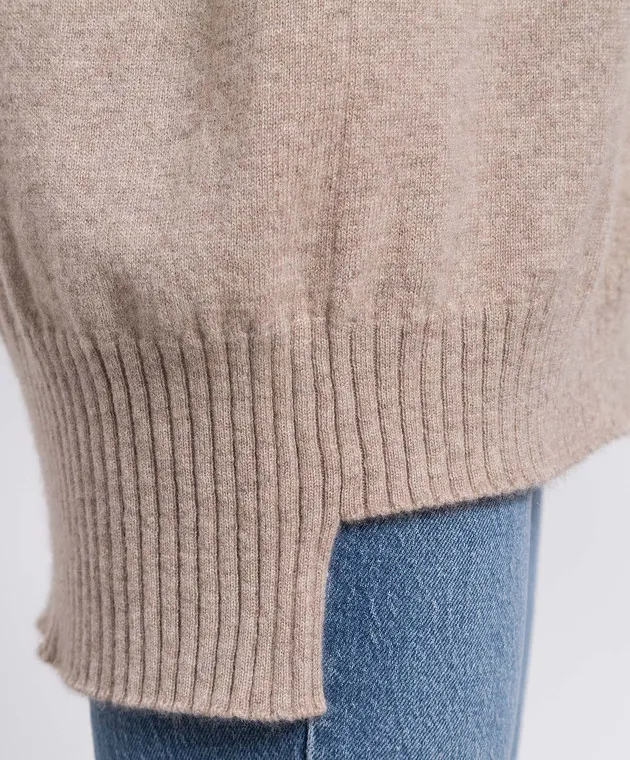 Enrico Mandelli Beige cashmere sweater