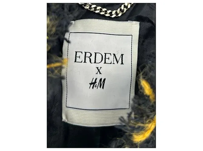 ERDEM Chaquetas T.fr 34 Lana Negro 