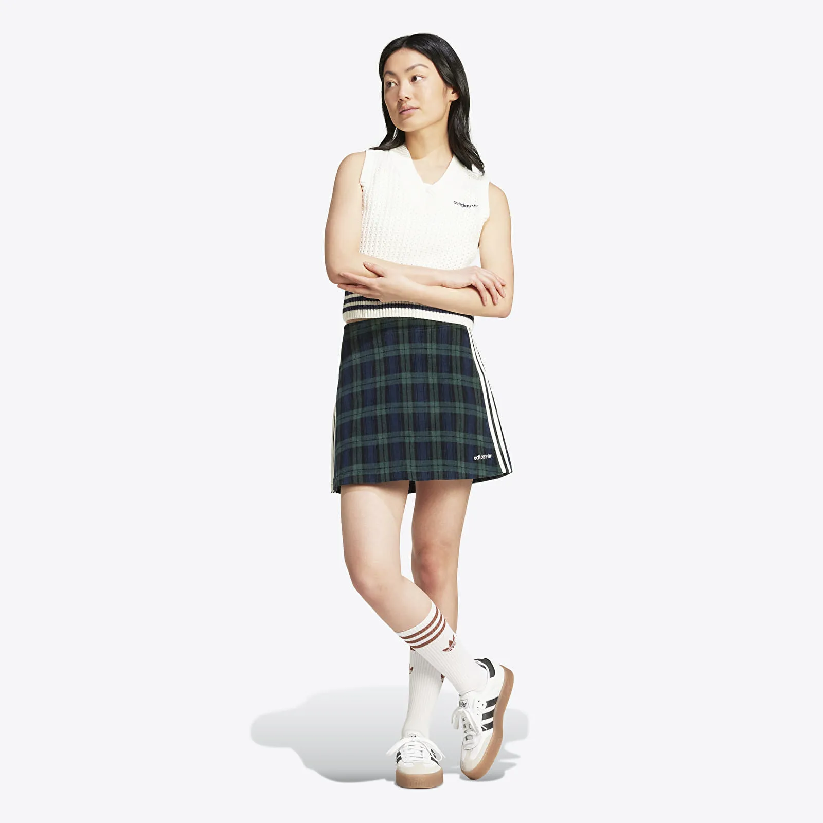 Falda adidas Tartan Skirt