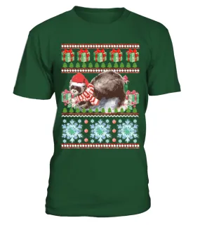 Ferret Ugly Christmas Sweater Camiseta cuello redondo Unisex