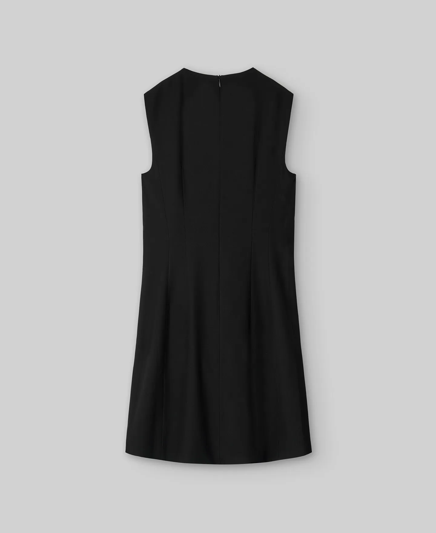 Fitted black dress woman