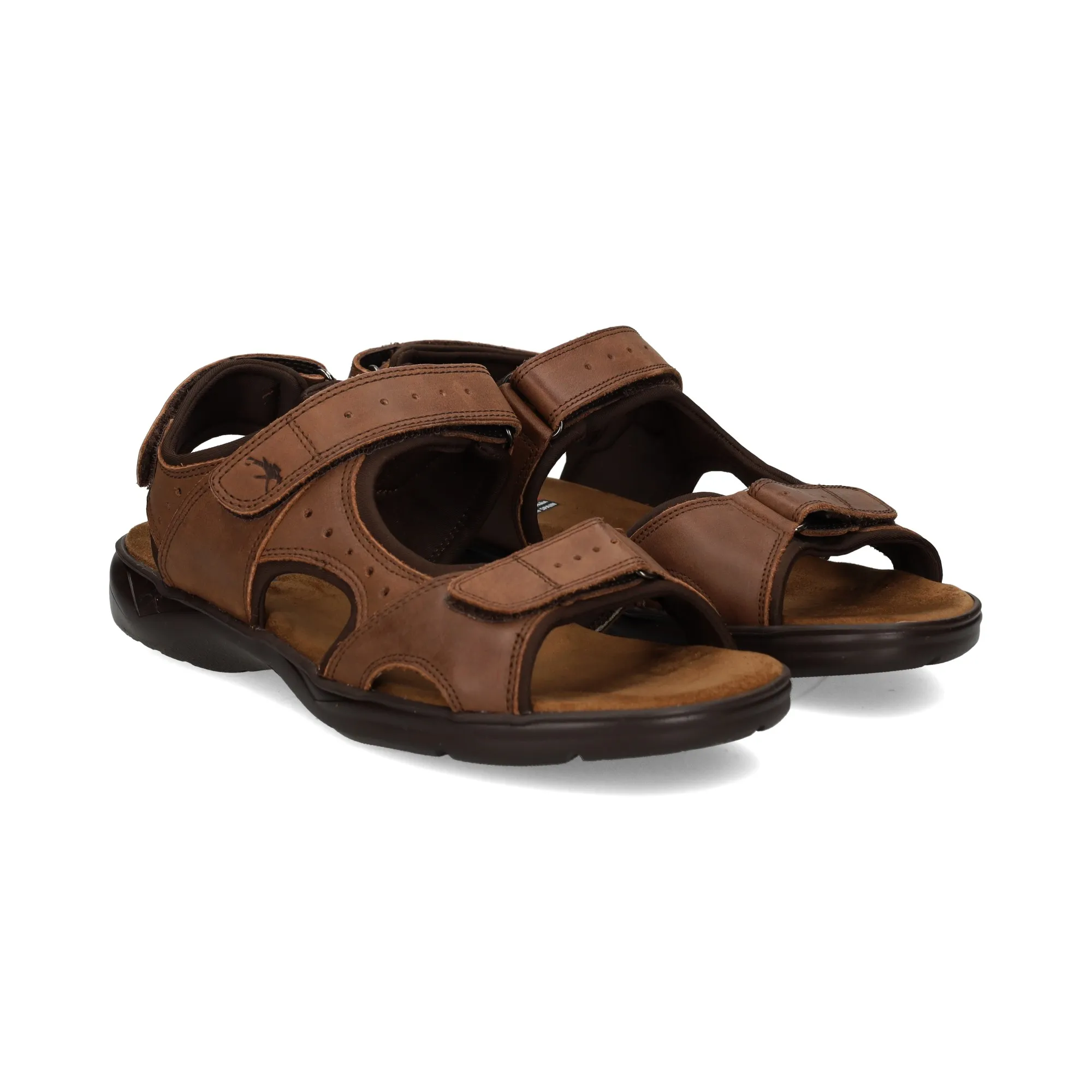 FLUCHOS Sandalias de Hombre CAFE+COM.1