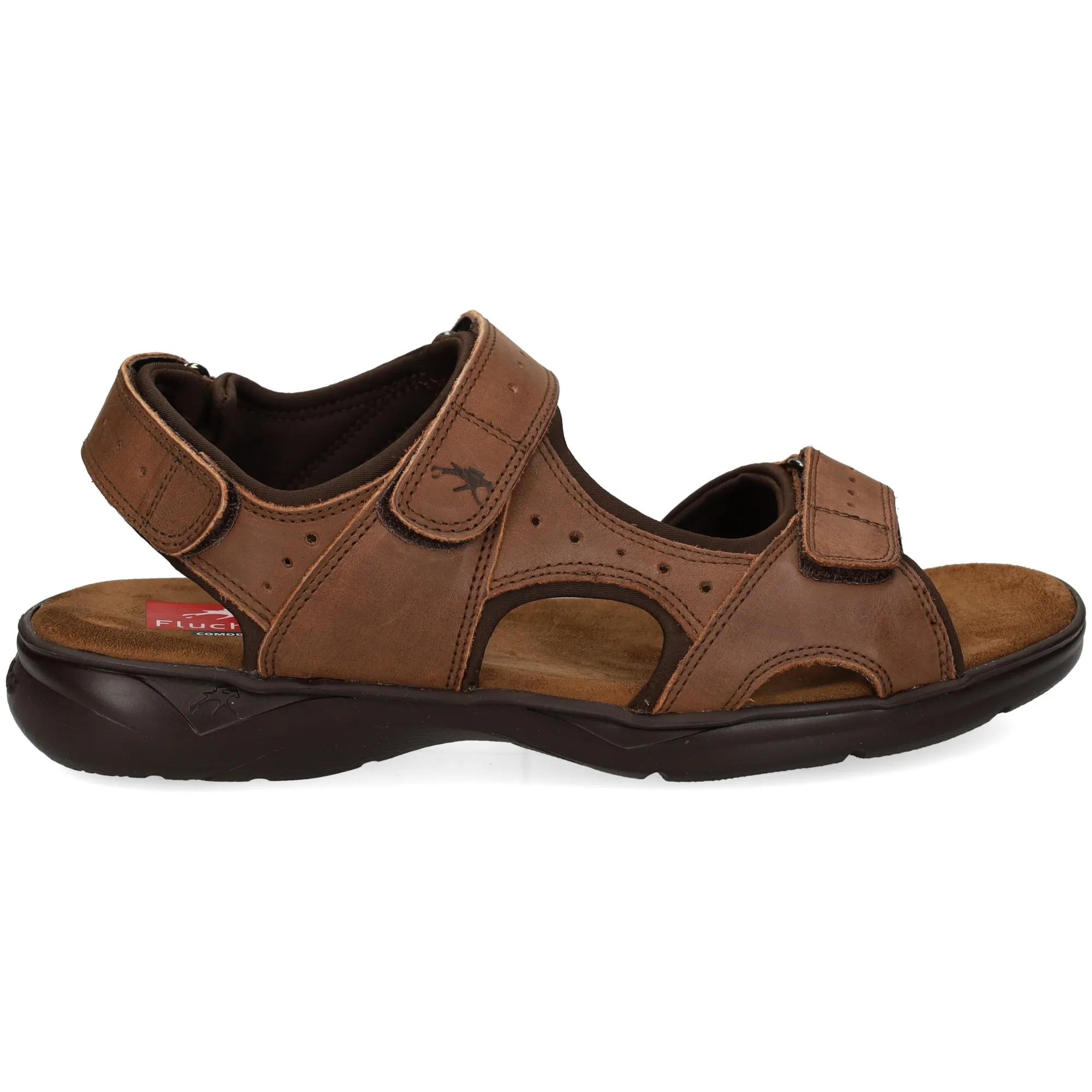 FLUCHOS Sandalias de Hombre CAFE+COM.1