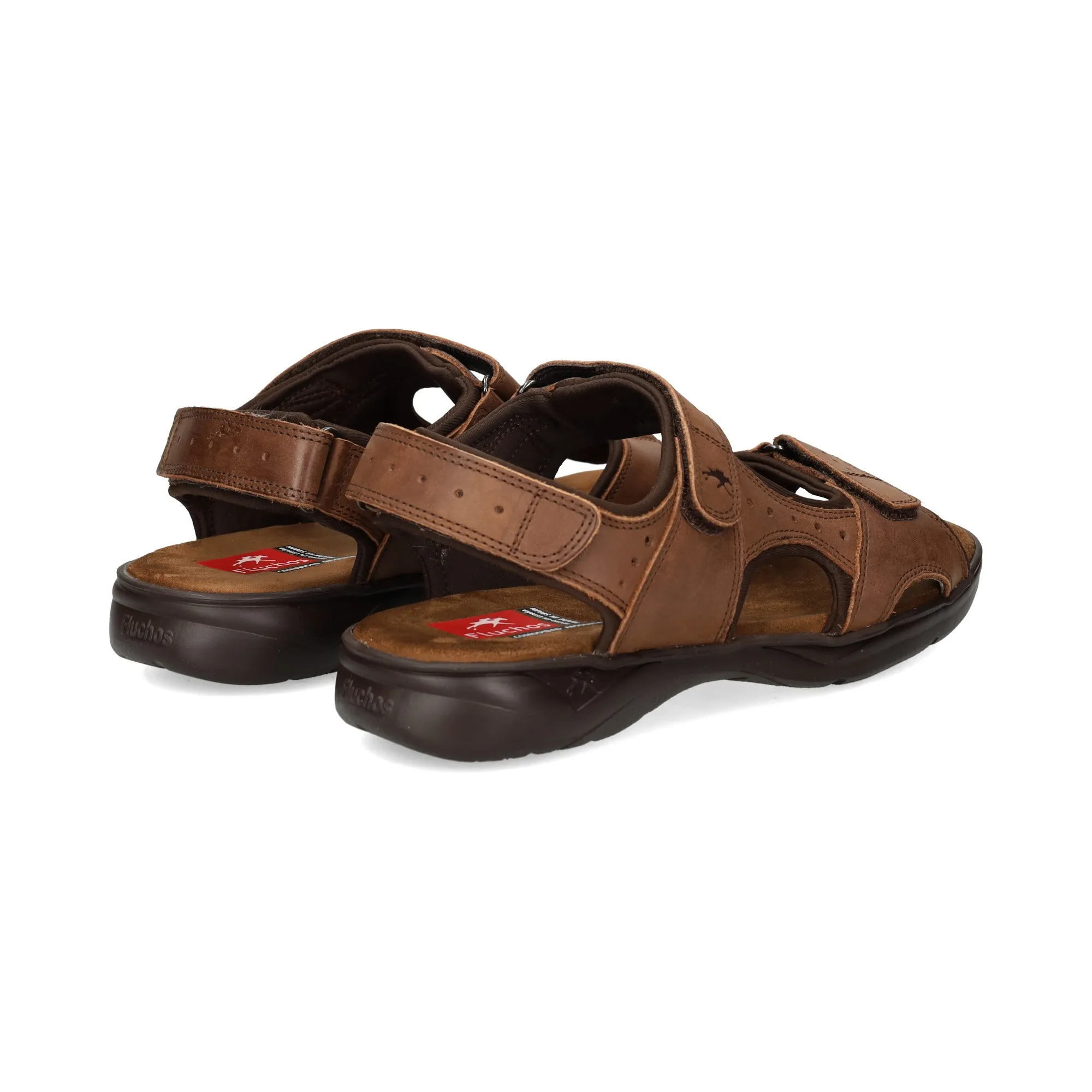 FLUCHOS Sandalias de Hombre CAFE+COM.1