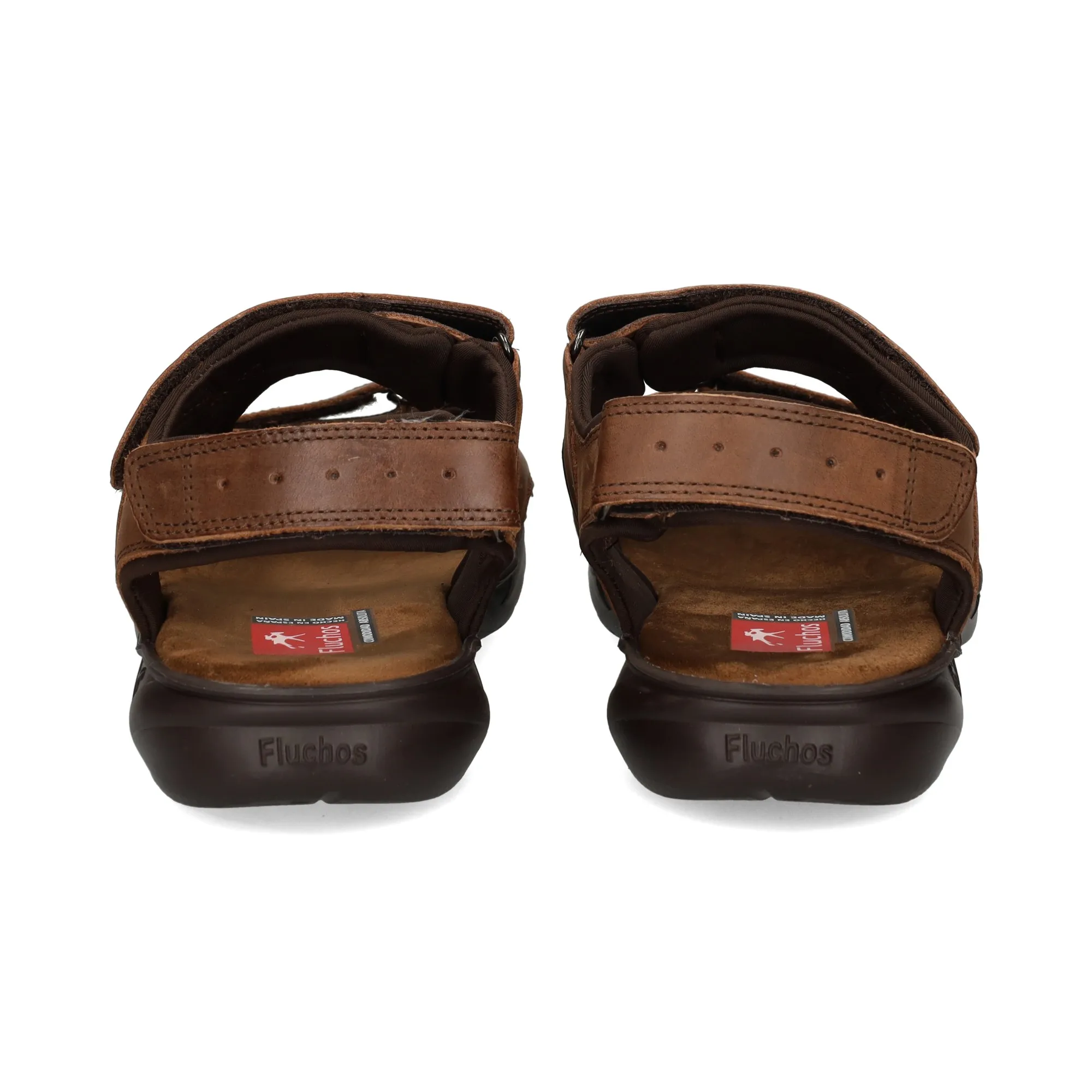 FLUCHOS Sandalias de Hombre CAFE+COM.1