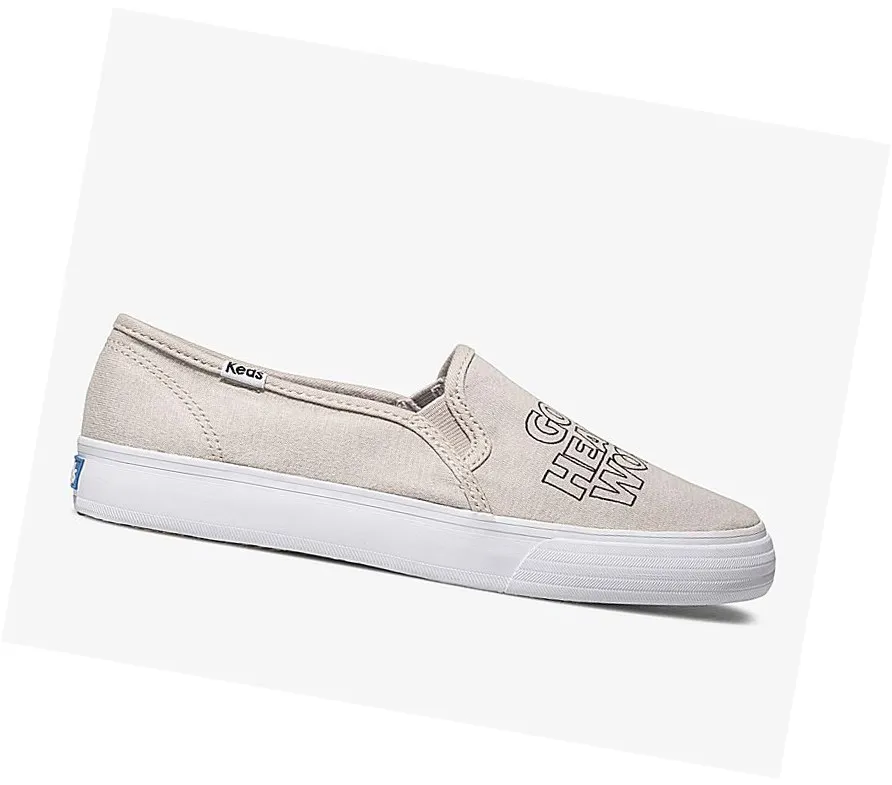 fragante Zapatos Slip On Keds x The Bee & The Fox Double Decker ‘Good Hearted Woman’ Mujer Lavanda 2024 – Zapatos Sli