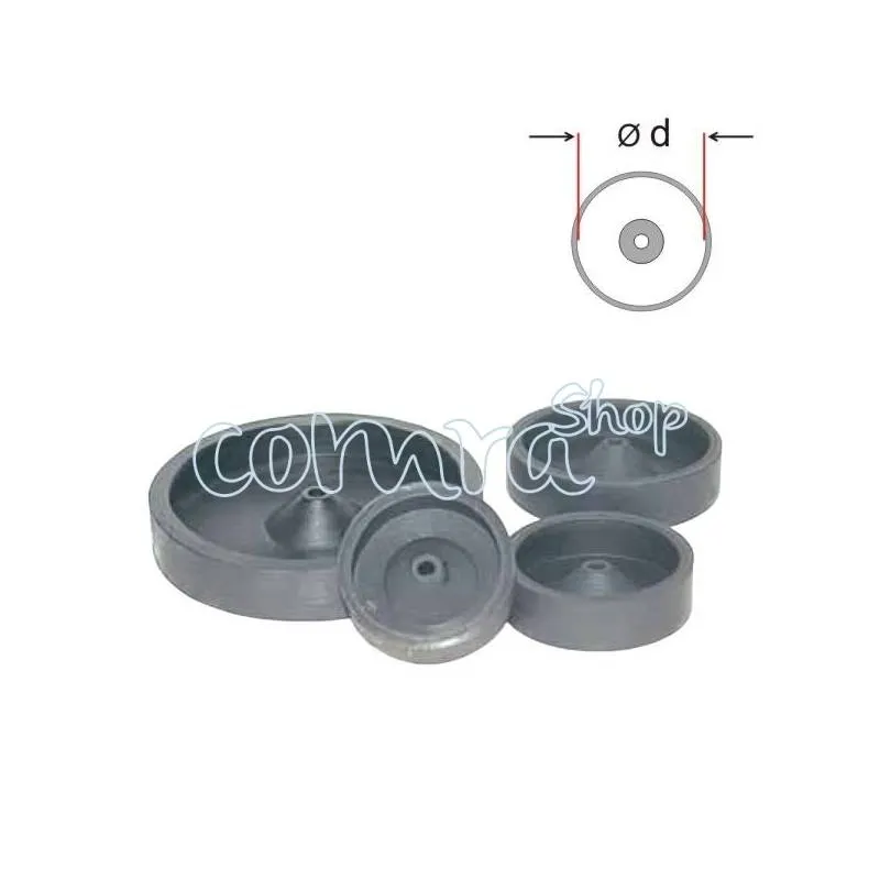 Goma Base Cilindro de 125mm.
