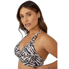 Gorgeous Women/Ladies Animal Print Non-Padded Bikini Top