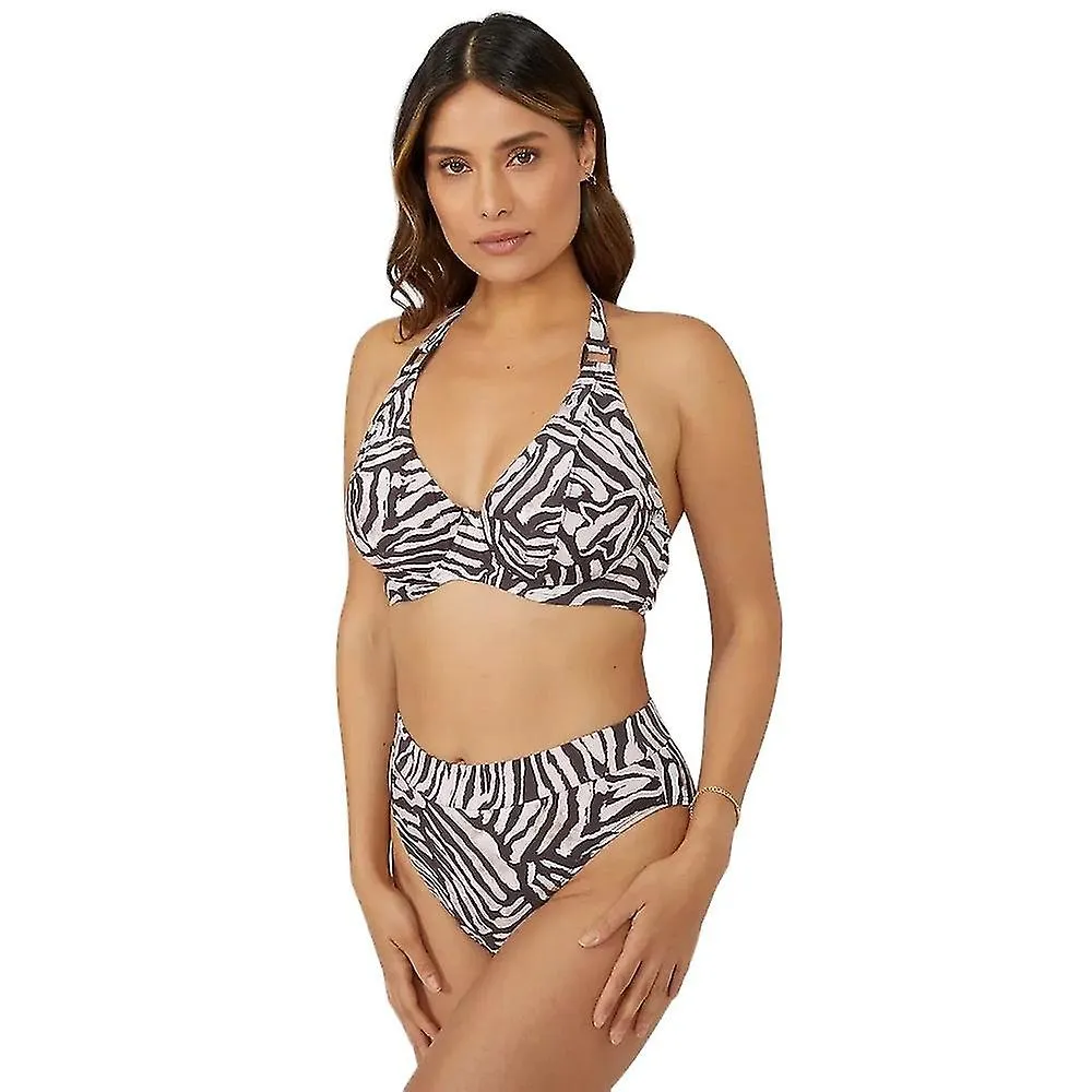 Gorgeous Women/Ladies Animal Print Non-Padded Bikini Top