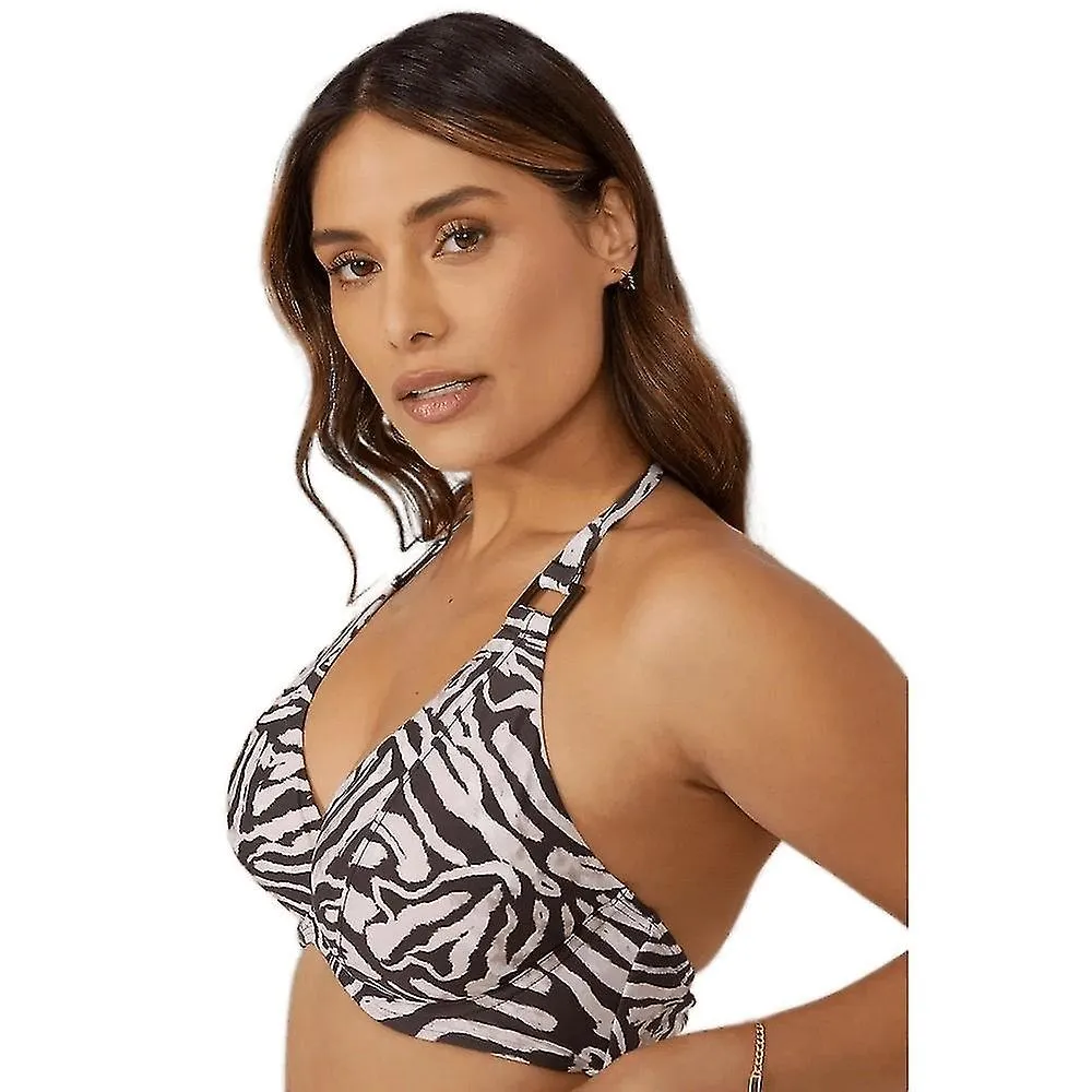 Gorgeous Women/Ladies Animal Print Non-Padded Bikini Top