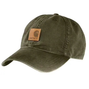 Gorra de lona en verde militar de Carhartt -