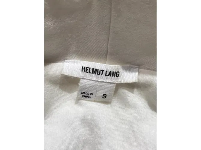 HELMUT LANG Chaquetas T.Sintético Internacional S Blanco 