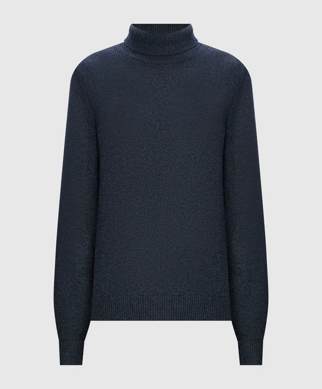 Helmut Lang Gray wool and cashmere sweater