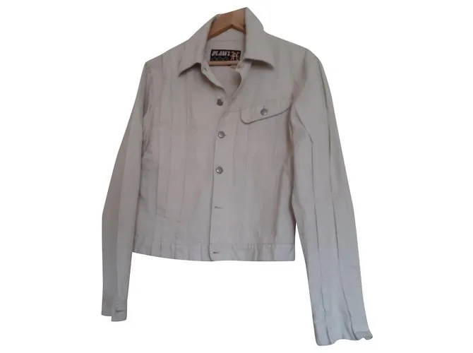 Jean Paul Gaultier Chaquetas Blanco roto 