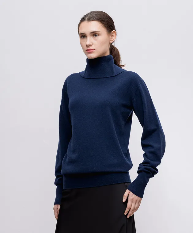 Jil Sander Blue cashmere sweater