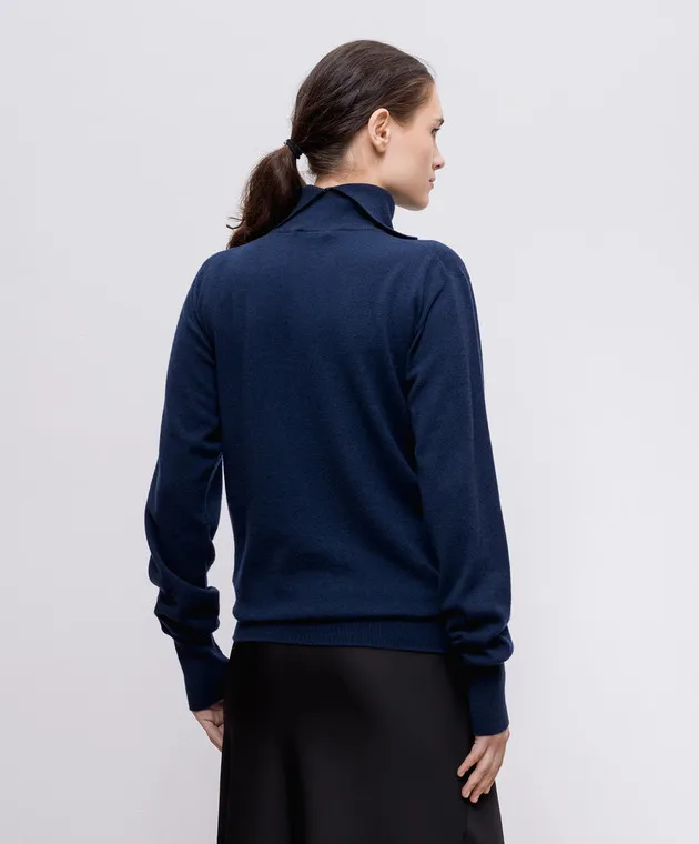 Jil Sander Blue cashmere sweater