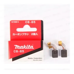 Juego De Carbones Escobillas Makita Originales Cb-85 Hp1630