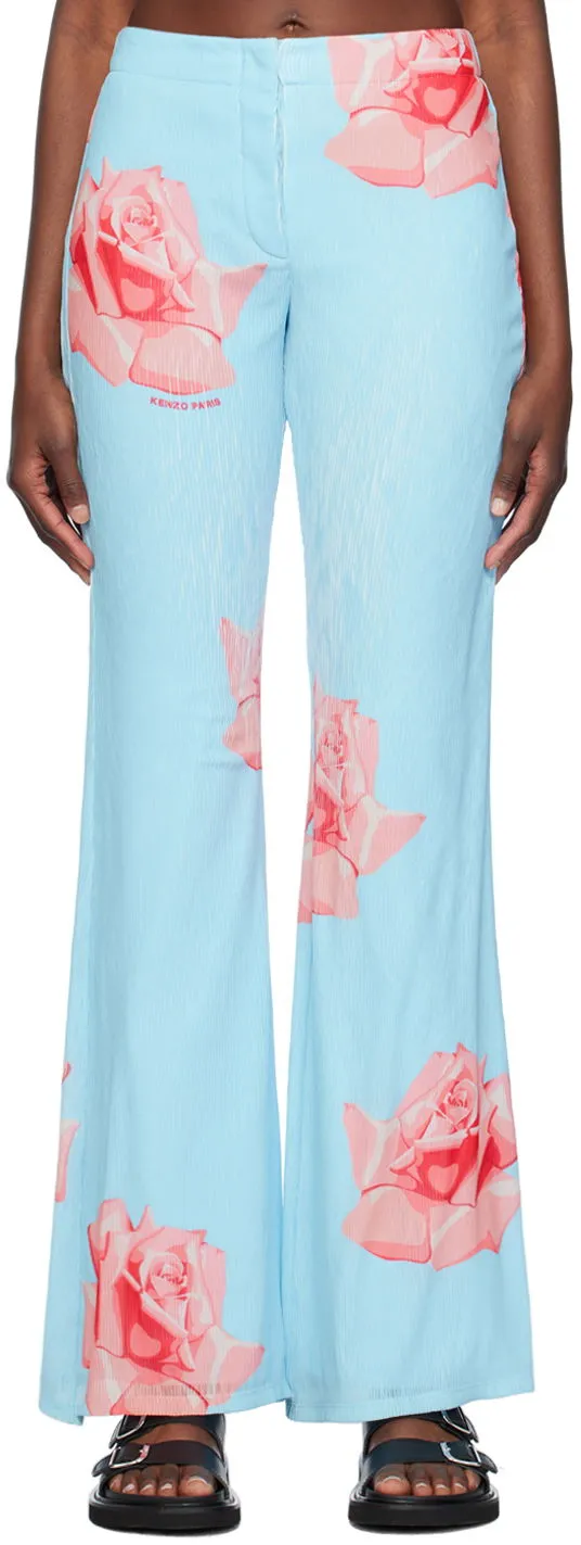 KENZO Paris Rose Trousers