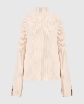 Khaite Light beige cashmere sweater