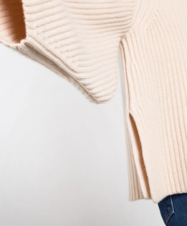 Khaite Light beige cashmere sweater