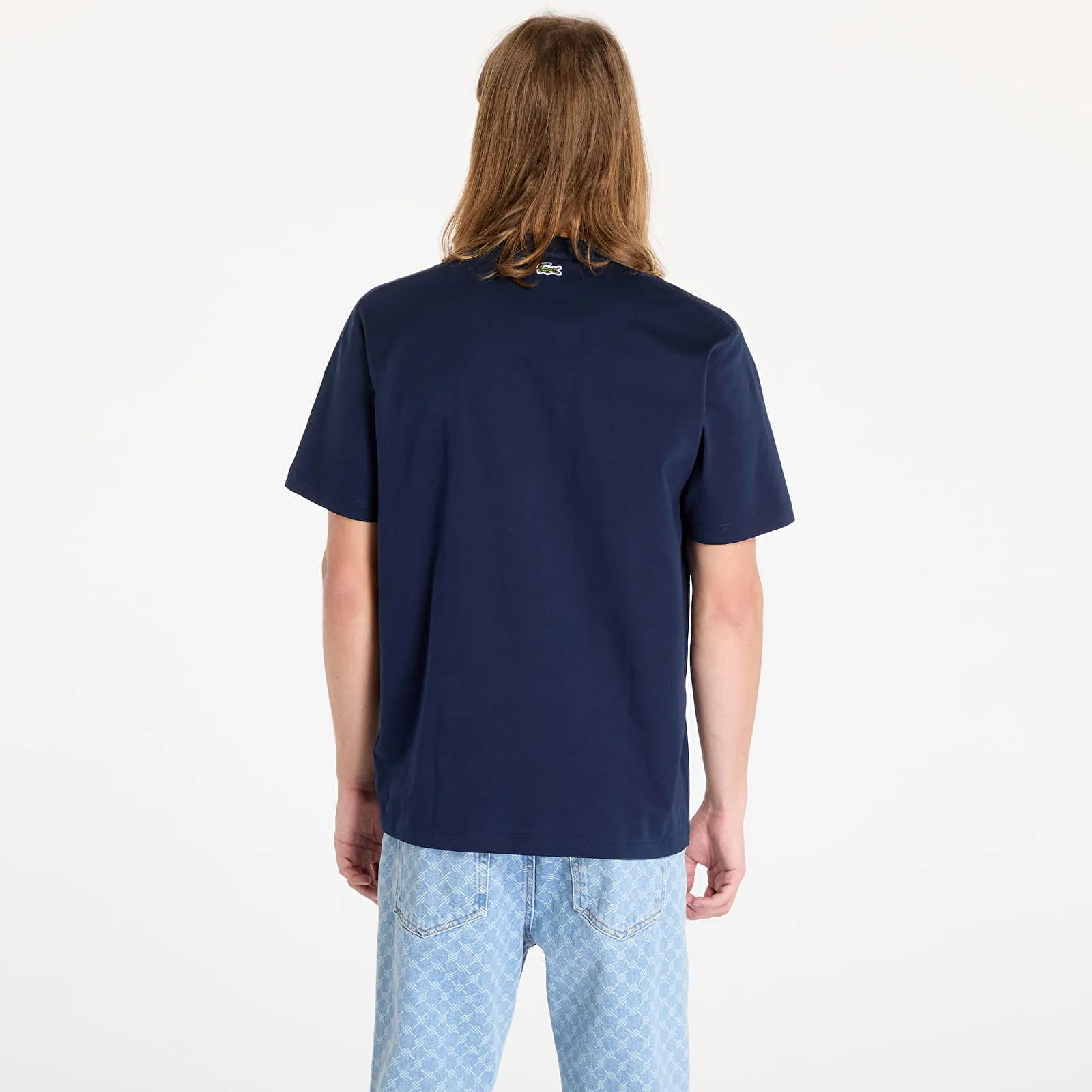 Lacoste T-shirt Tee-Shirt&Turtle Neck Shirt Navy Blue L