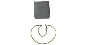 Lalique Collares Plata Verde 