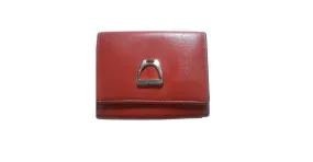 Lancel billetera Roja 