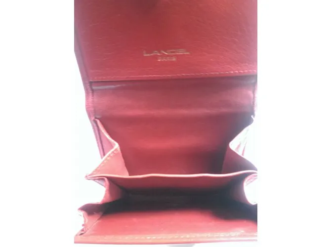 Lancel billetera Roja 