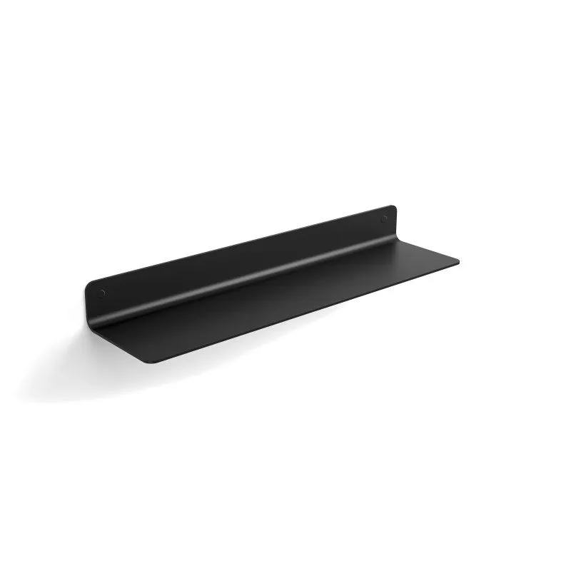 LINEABETA SAETA ESTANTE 454MM ALUMINIO PINTADO NEGRO