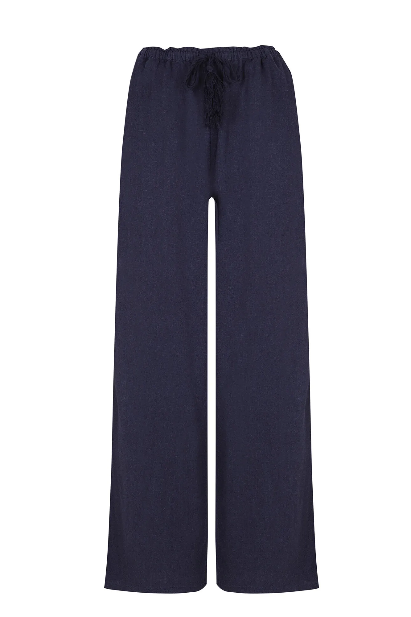 Linen pyjama trousers